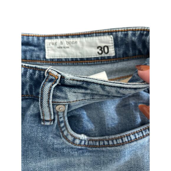 RAG & BONE CASEY HIGH-RISE ANKLE FLARE JEANS SIZE 30 - Picture 4 of 9